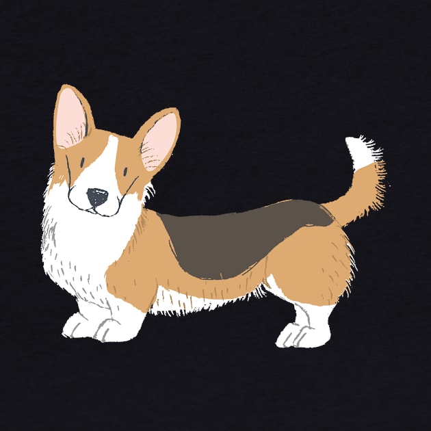 Corgi Illuatration by JunkyDotCom